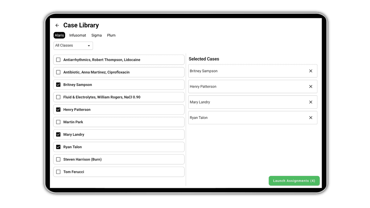 Intelligent Case Selection