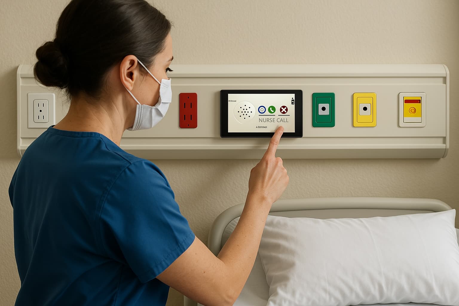 Nurse Station communication hub setup