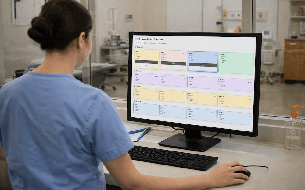 Training Delegation and Prioritization Through Multi-Patient Virtual Clinical Simulation