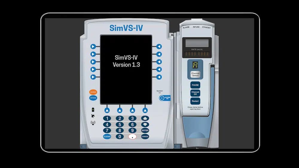 Revolutionize Medication Training with SimVS-IV, the World's First Infusion Pump Simulator